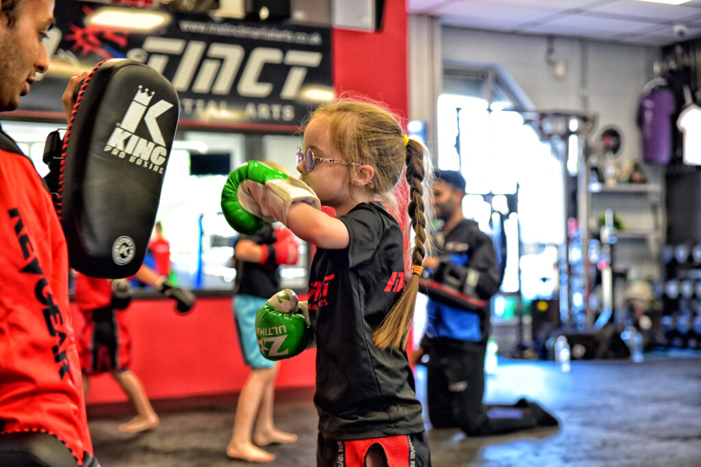 Kids Thai Boxing Lesson, Coach